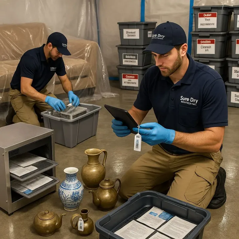 Content Protection and Restoration process in Oceanside, CA