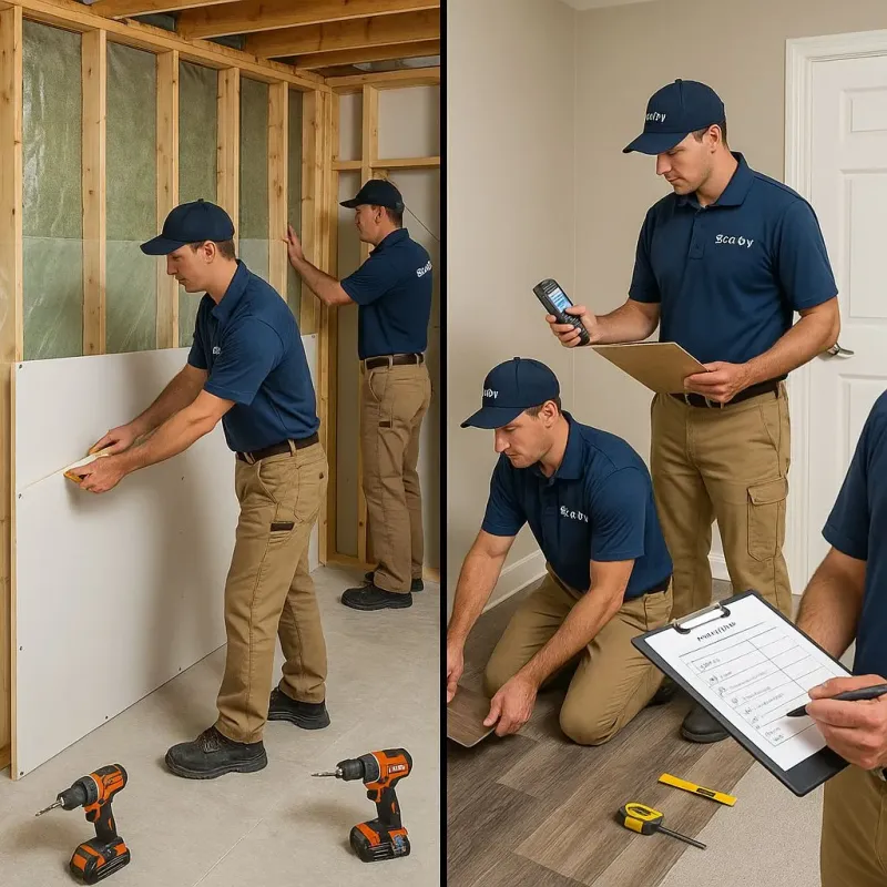 Repairs and Reconstruction process in Oceanside, CA